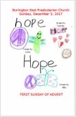2017-12-03 – Advent 1 – HOPE