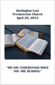 2018-04-29 – Do you understand what you are reading