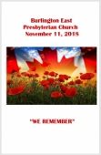 2018-11-11 – We Remember