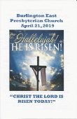 2019-04-21 – Christ the Lord is risen today