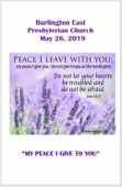 2019-05-26 – My peace I give to you